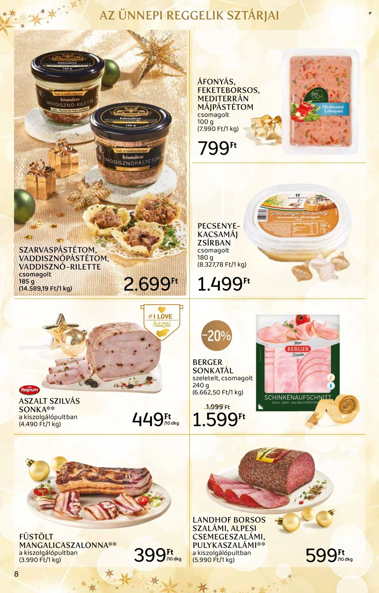SPAR akciós újságok - 2023.11.29 - 2023.12.24. Oldal 8
