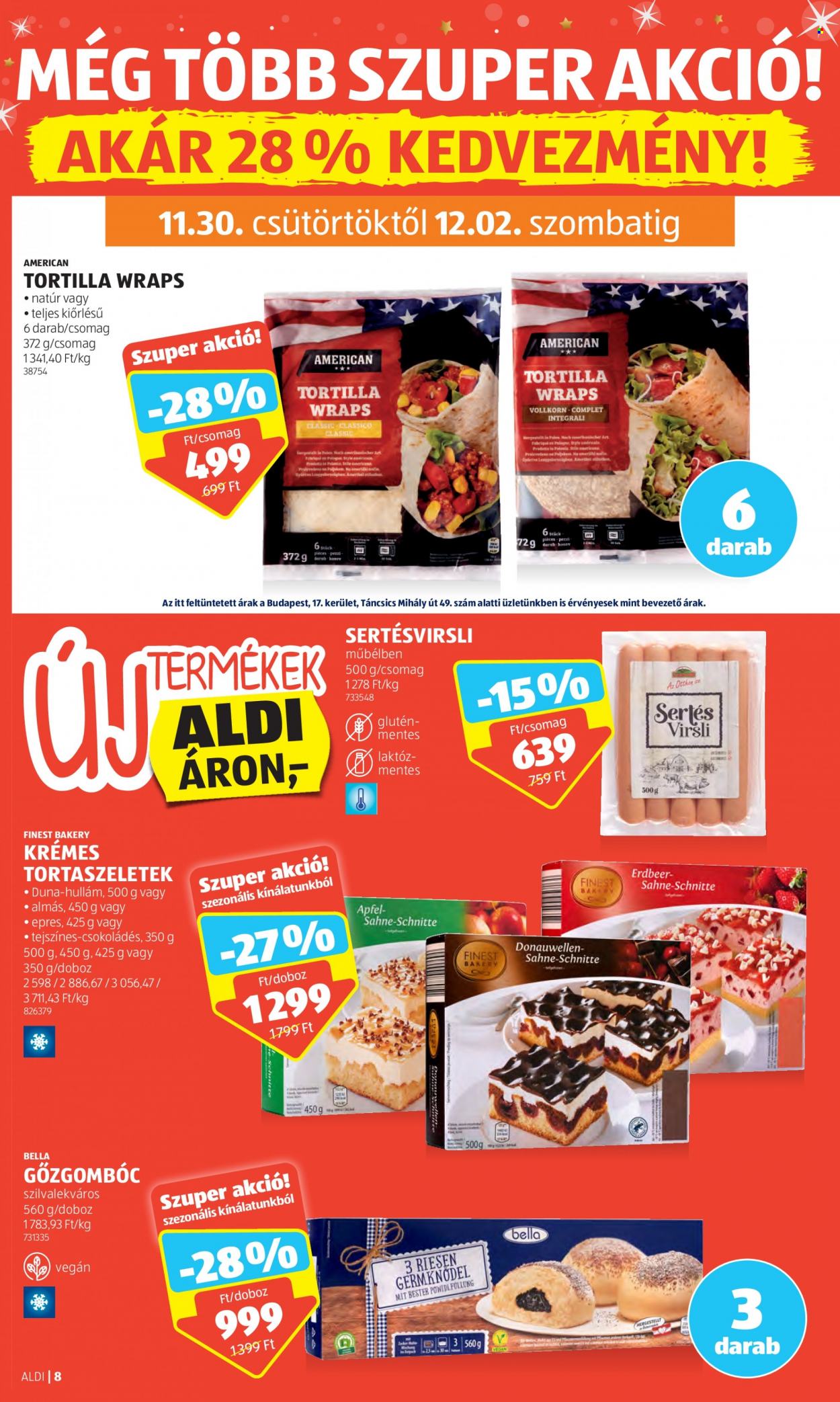 Aldi akciós újságok - 2023.11.30 - 2023.12.06. Oldal 8