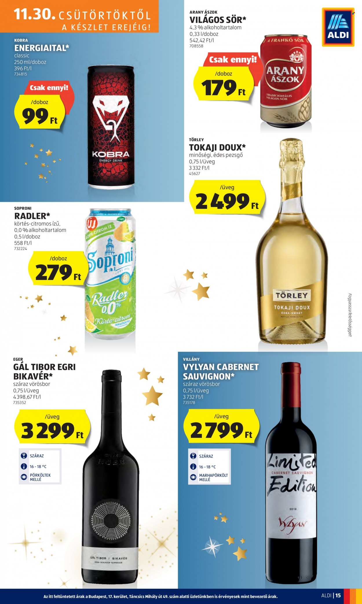 Aldi akciós újságok - 2023.11.30 - 2023.12.06. Oldal 17