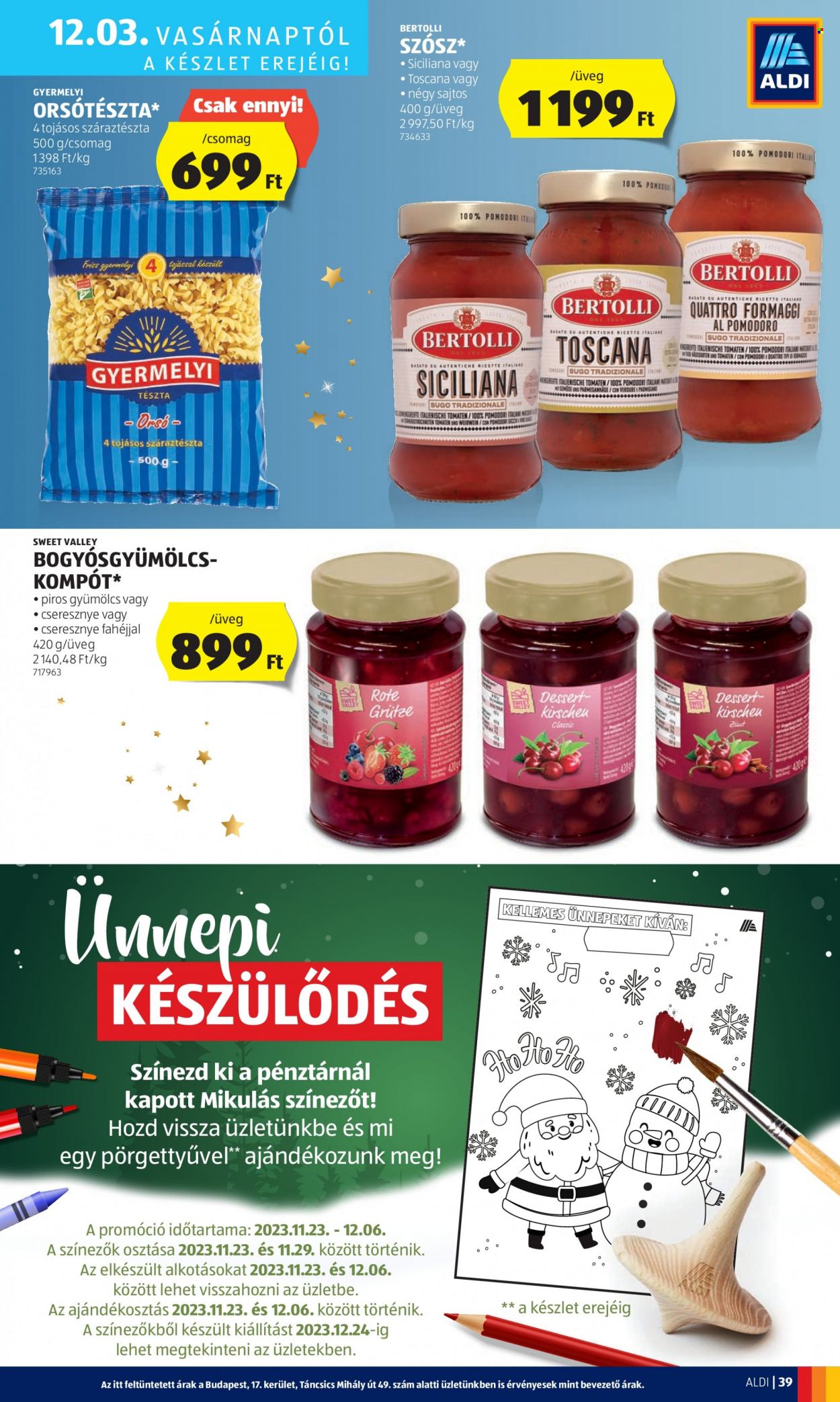 Aldi akciós újságok - 2023.11.30 - 2023.12.06. Oldal 45