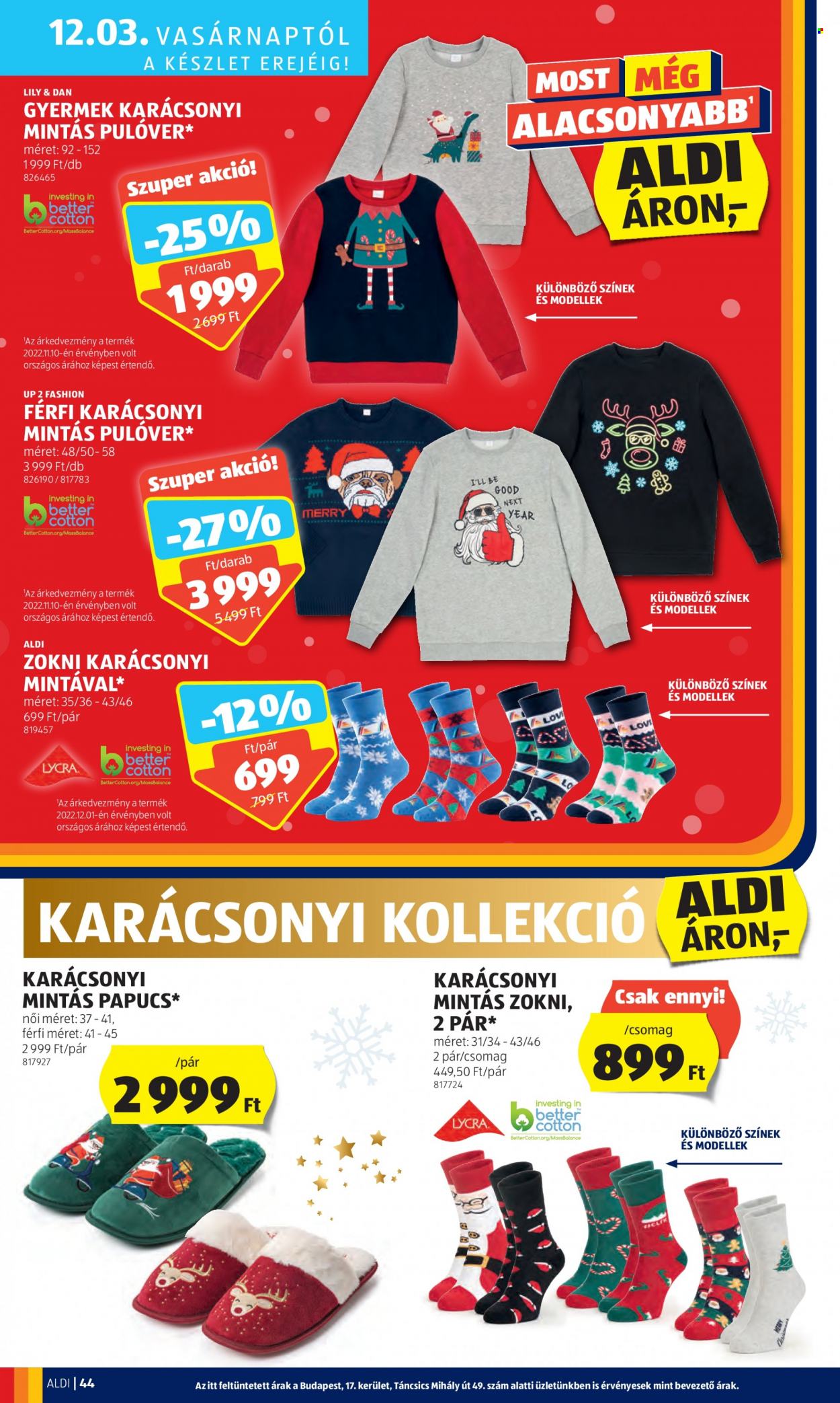 Aldi akciós újságok - 2023.11.30 - 2023.12.06. Oldal 50