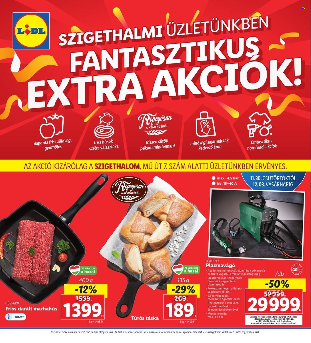 Lidl akciós újságok - 2023.11.30 - 2023.12.03. Oldal 1
