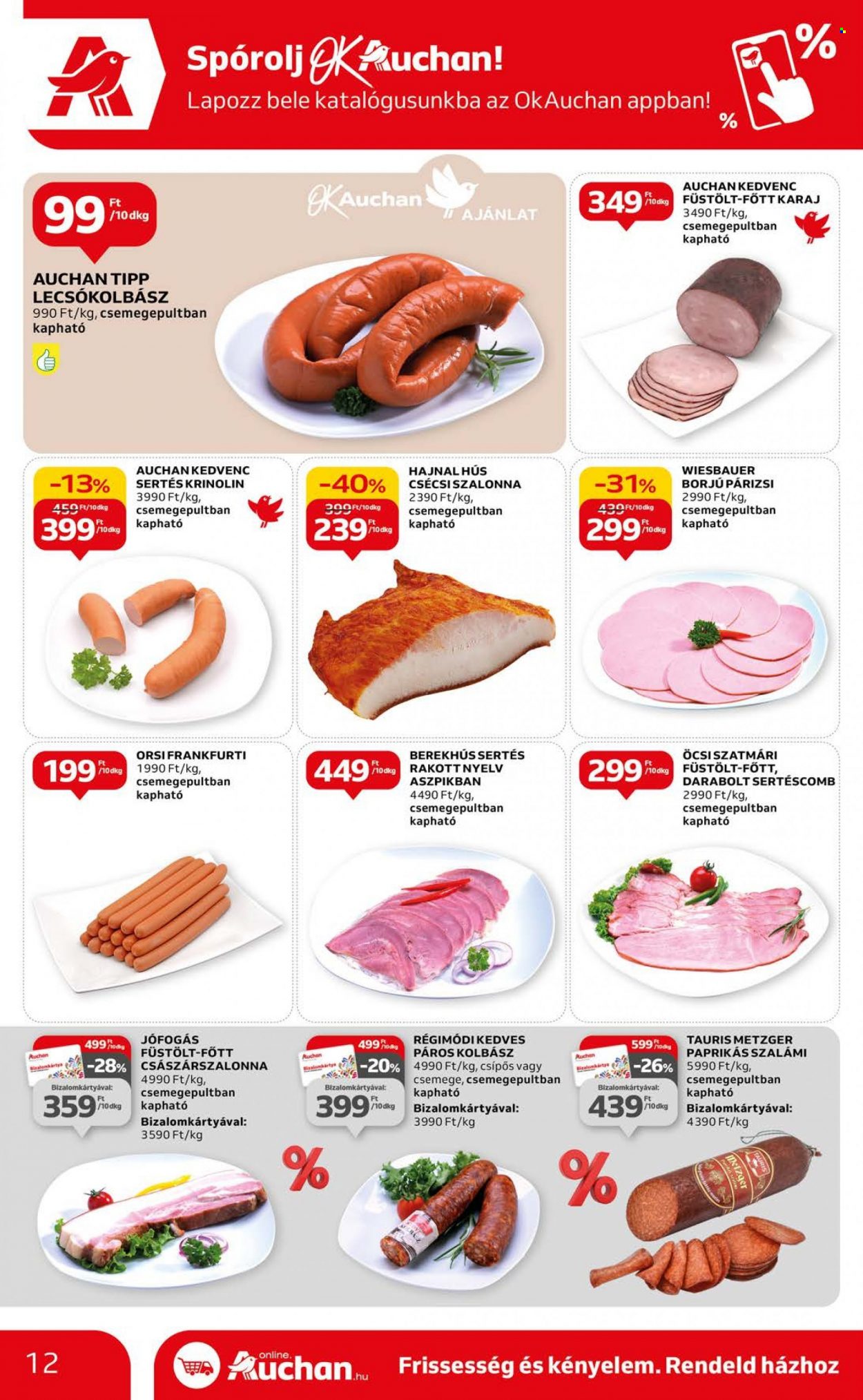 Auchan akciós újságok - 2023.11.30 - 2023.12.06. Oldal 12