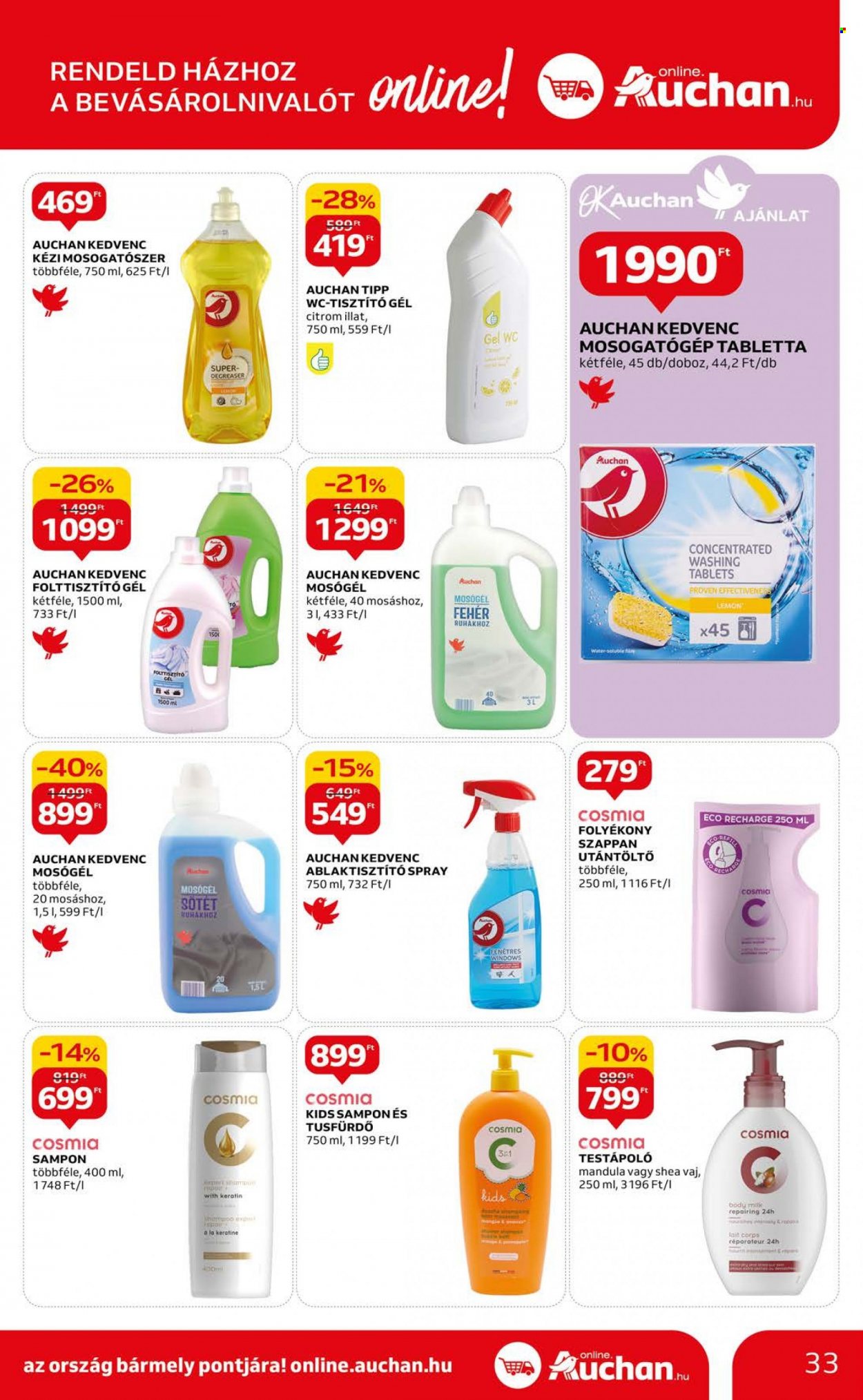 Auchan akciós újságok - 2023.11.30 - 2023.12.06. Oldal 33