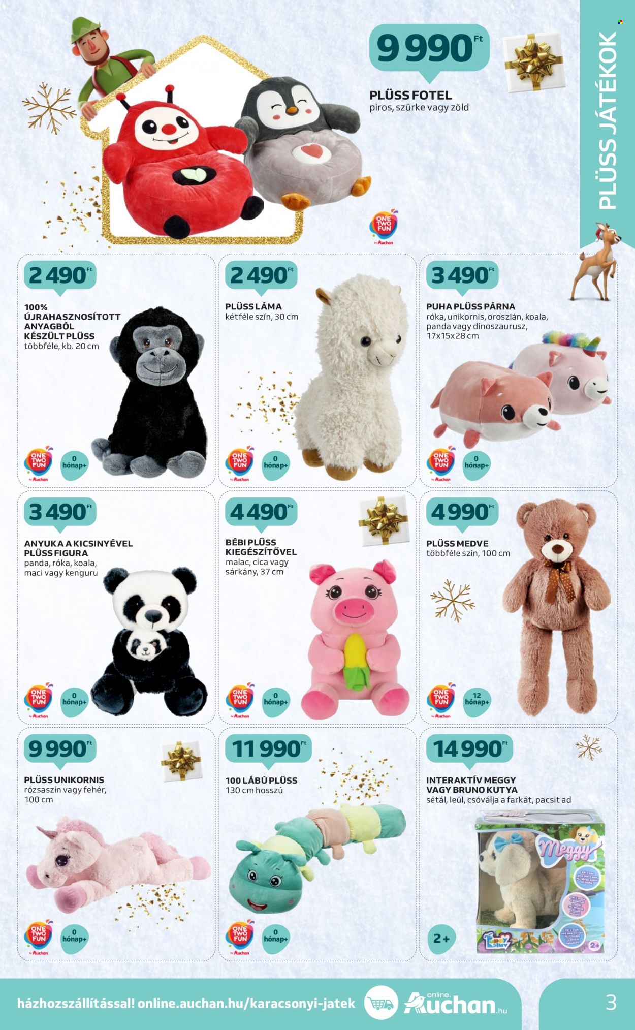 Auchan akciós újságok - 2023.11.30 - 2023.12.24. Oldal 3