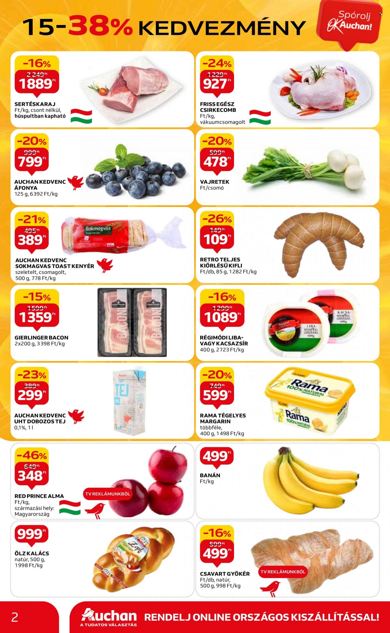 Auchan akciós újságok - 2023.11.30 - 2023.12.06. Oldal 2