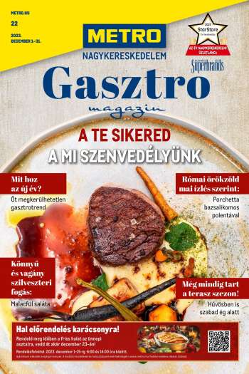 Újság Metro - 2023.12.01 - 2023.12.31.