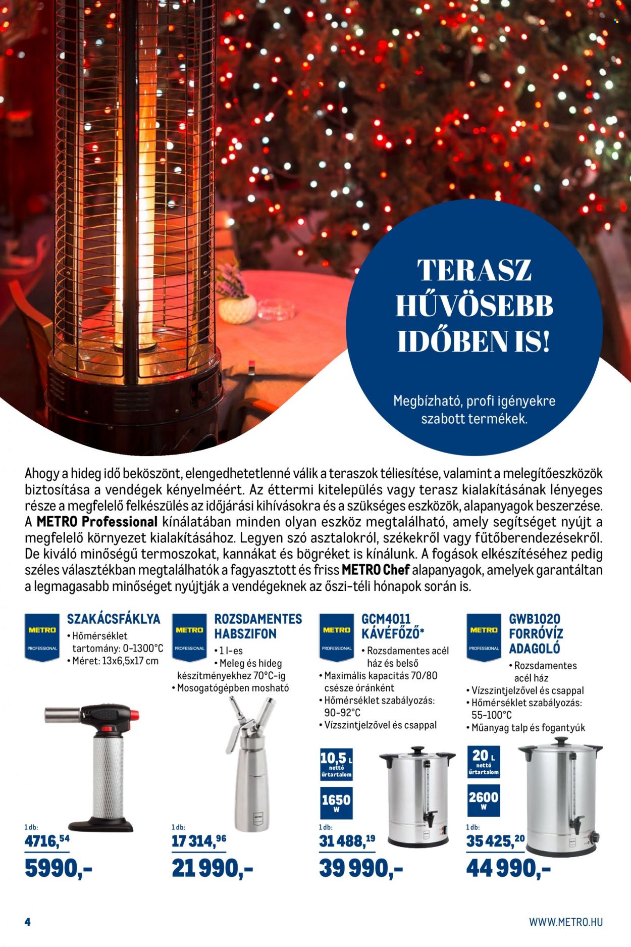 Metro akciós újságok - 2023.12.01 - 2023.12.31. Oldal 4