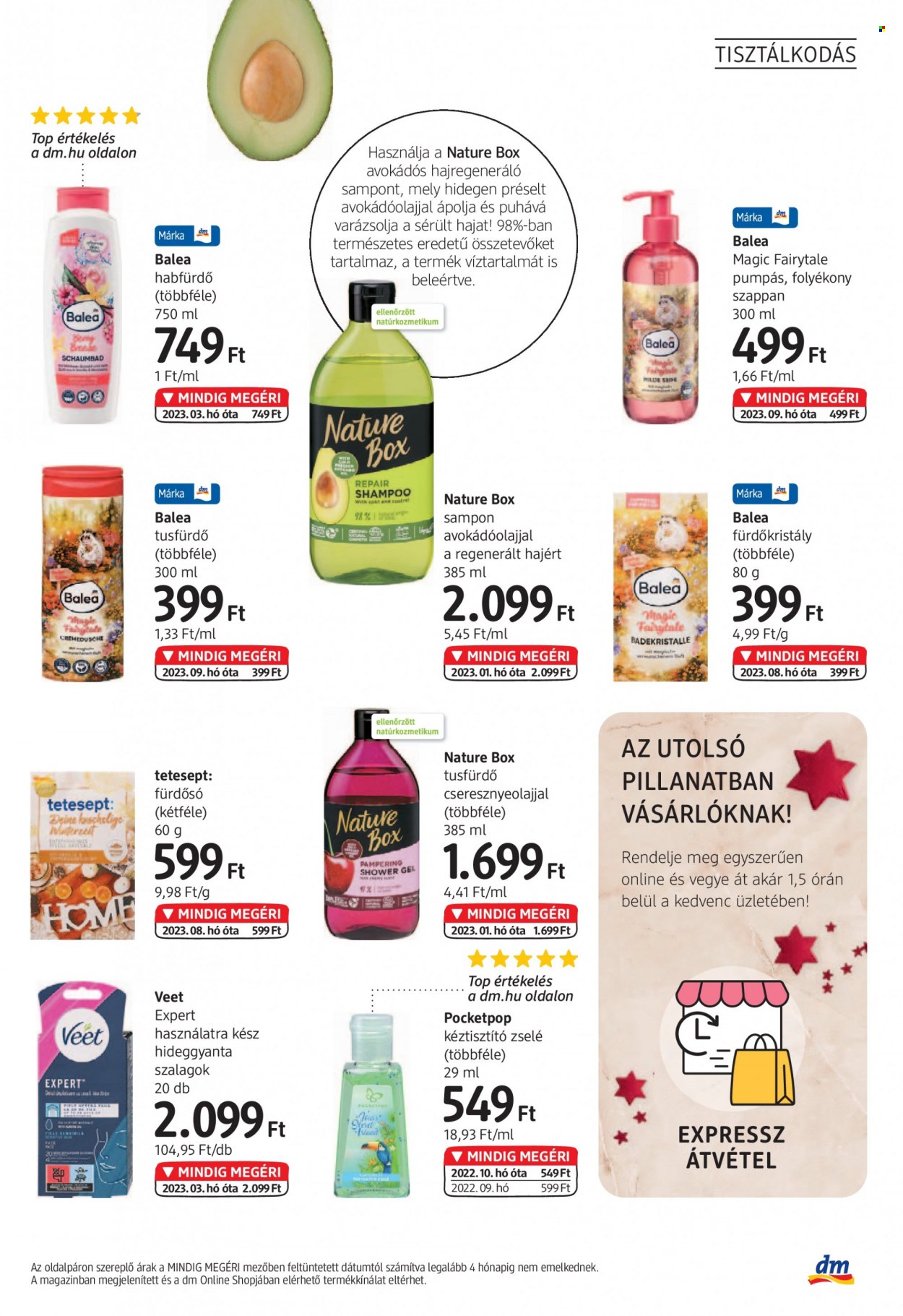 dm drogerie markt akciós újságok. Oldal 17