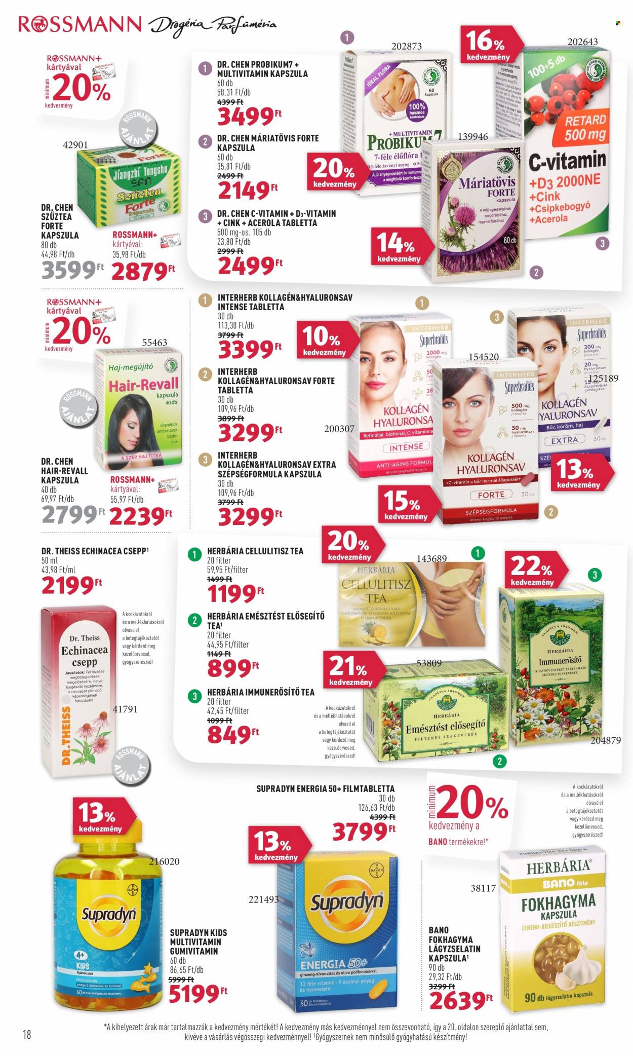 Rossmann akciós újságok - 2023.12.04 - 2023.12.15. Oldal 20
