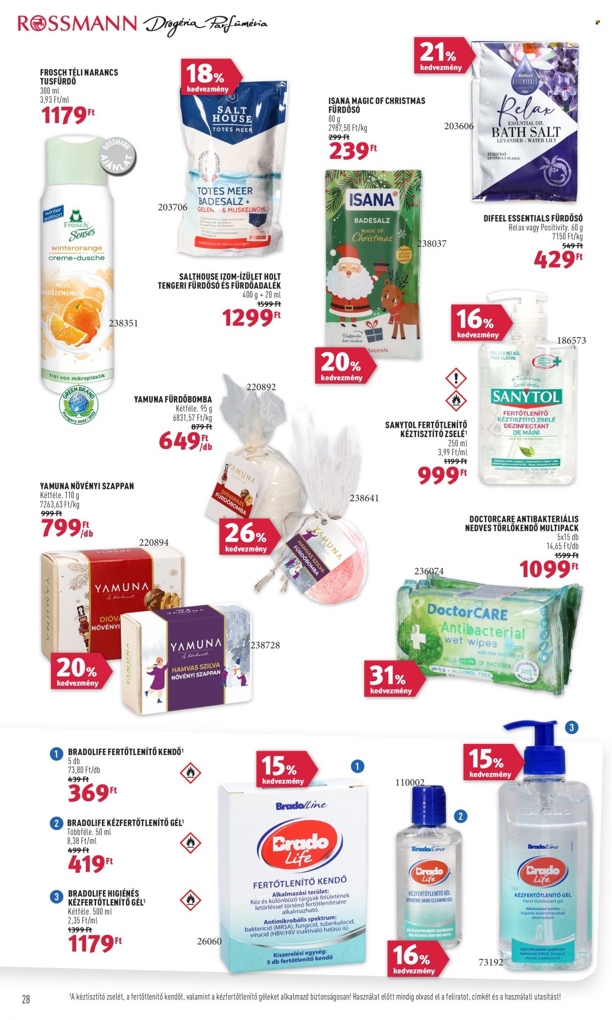 Rossmann akciós újságok - 2023.12.04 - 2023.12.15. Oldal 30