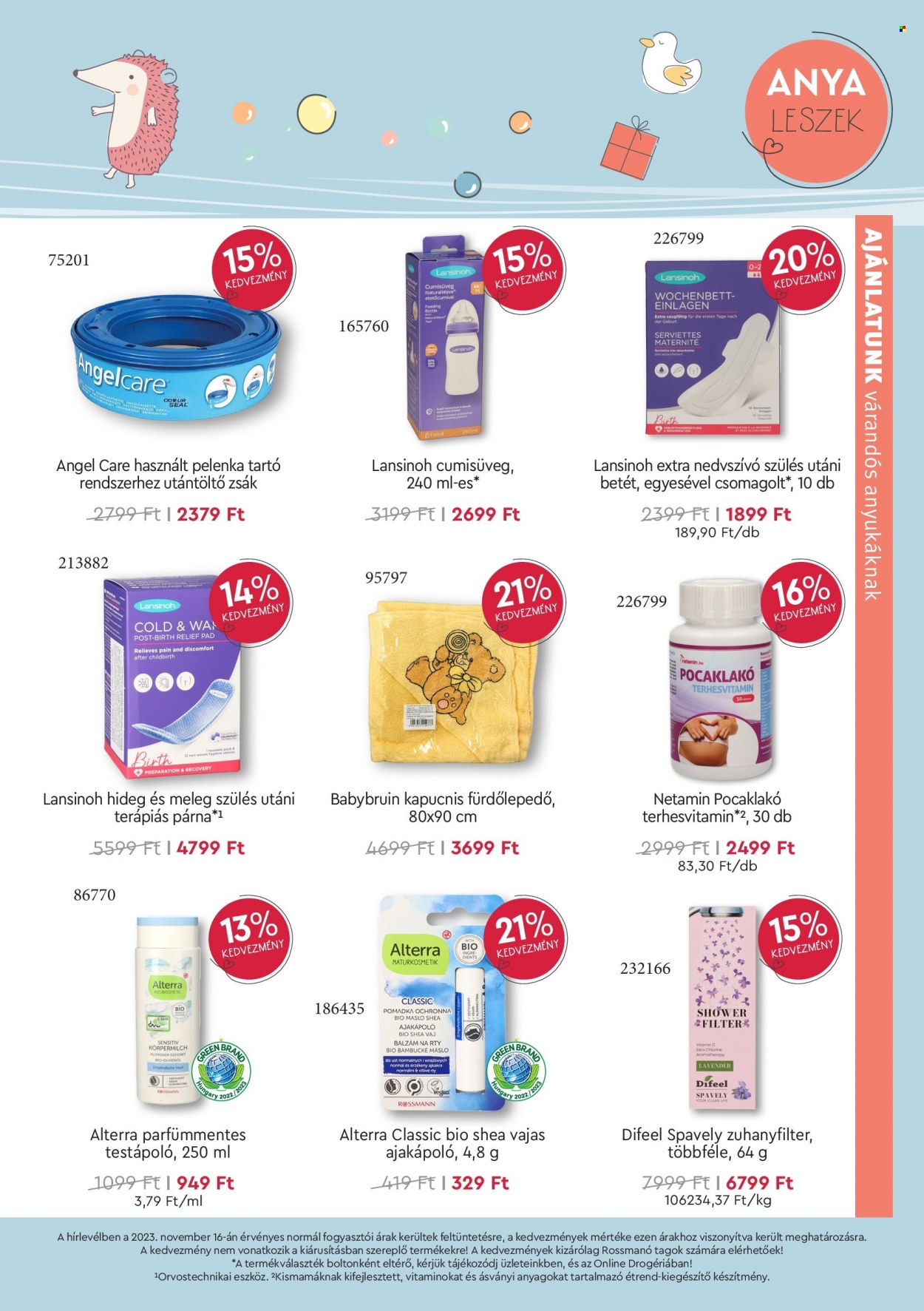 Rossmann akciós újságok - 2023.12.04 - 2024.01.07. Oldal 3