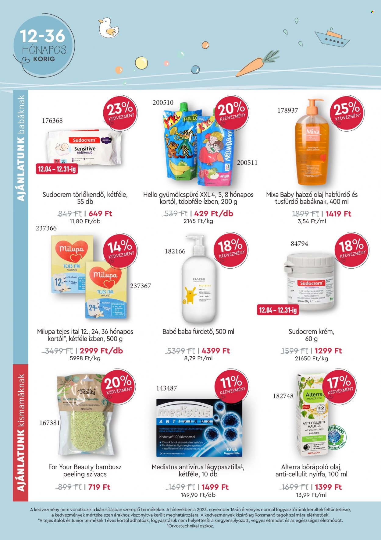 Rossmann akciós újságok - 2023.12.04 - 2024.01.07. Oldal 8