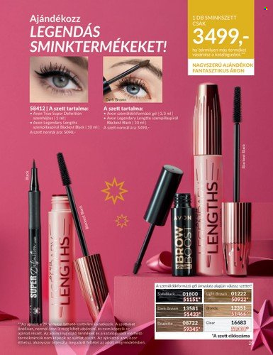 Avon akciós újságok - 2023.12.01 - 2023.12.31. Oldal 31
