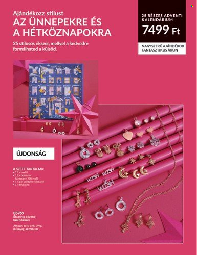 Avon akciós újságok - 2023.12.01 - 2023.12.31. Oldal 72