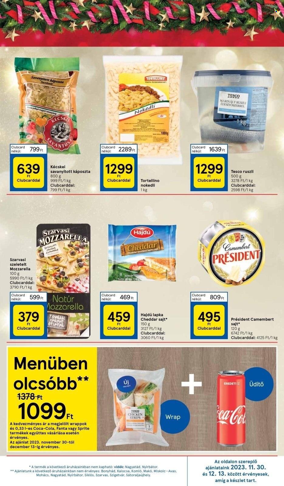 TESCO akciós újságok - 2023.12.07 - 2023.12.13. Oldal 25