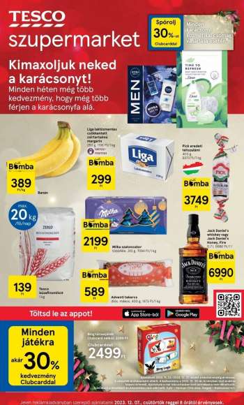 Újság TESCO - 2023.12.07 - 2023.12.13.