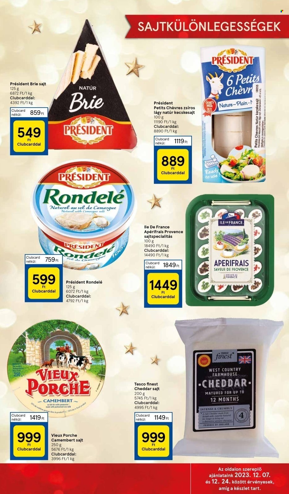 TESCO akciós újságok - 2023.12.07 - 2023.12.31. Oldal 7