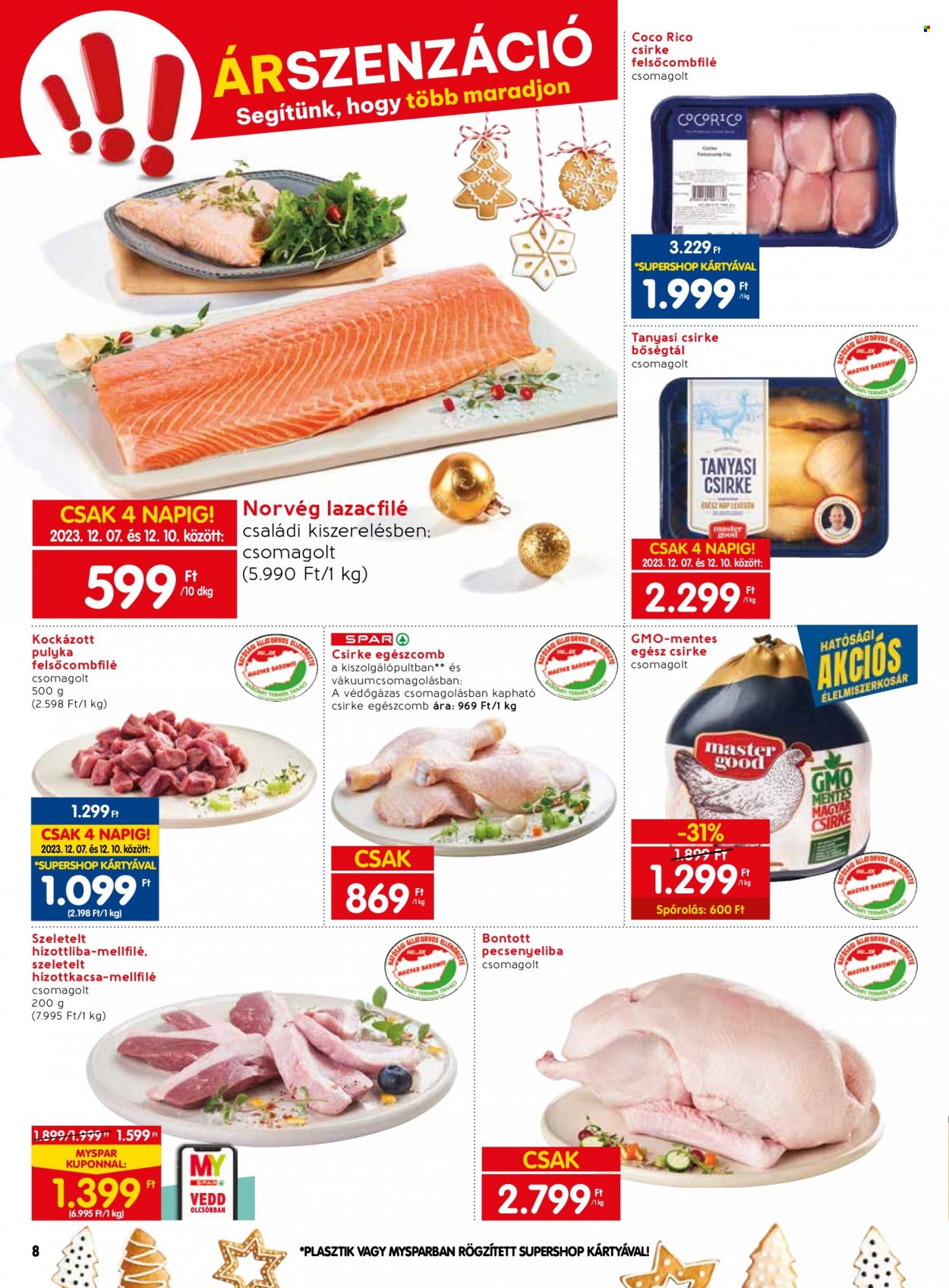 SPAR akciós újságok - 2023.12.07 - 2023.12.13. Oldal 8