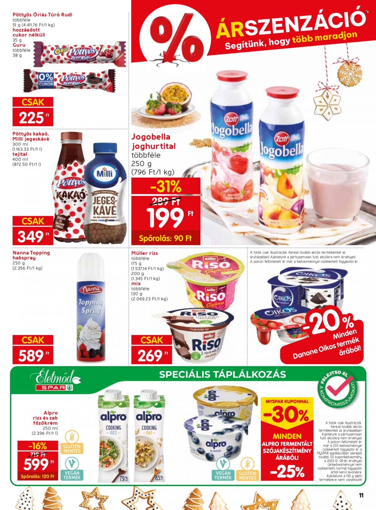 SPAR akciós újságok - 2023.12.07 - 2023.12.13. Oldal 11