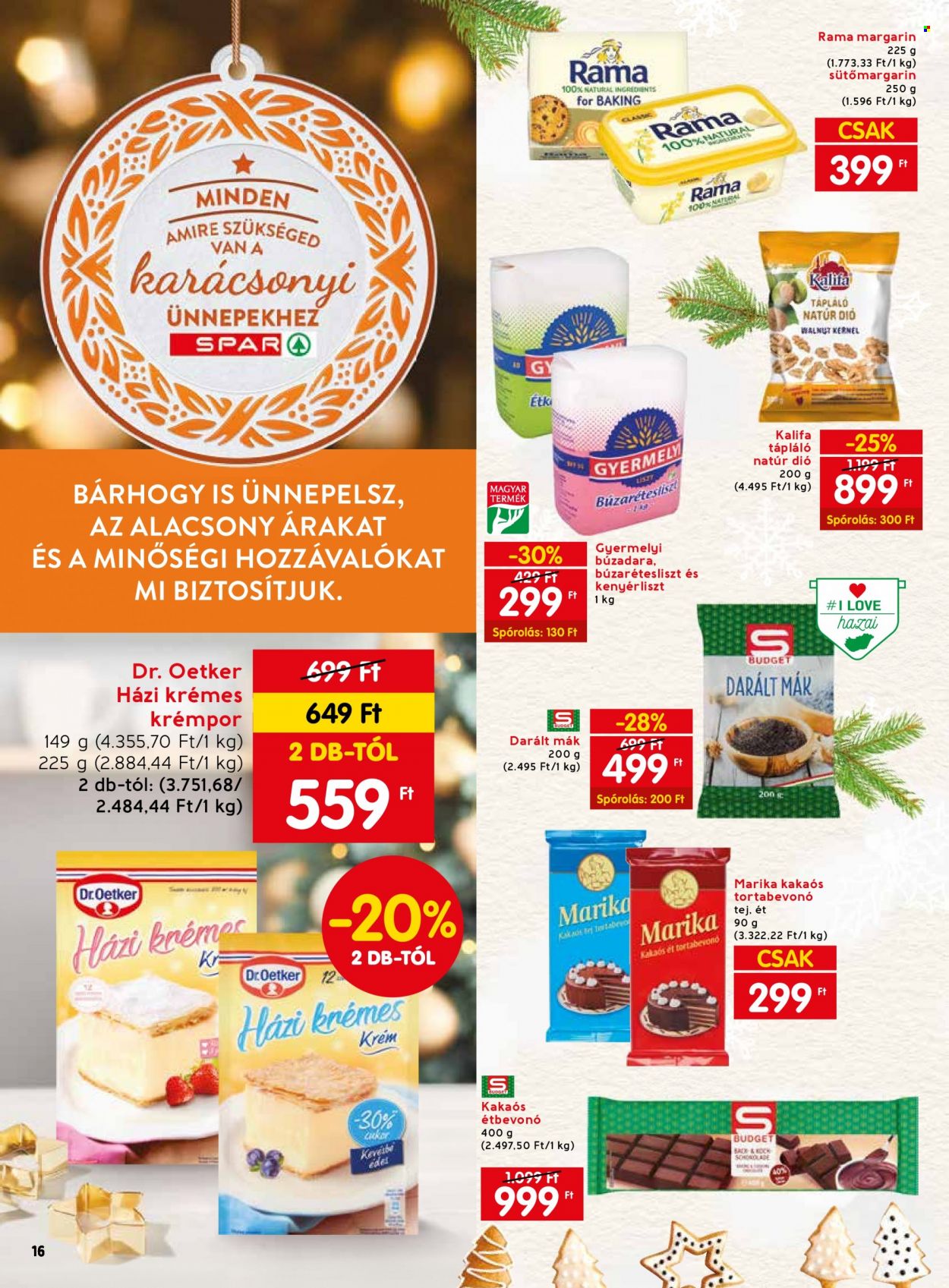SPAR akciós újságok - 2023.12.07 - 2023.12.13. Oldal 16
