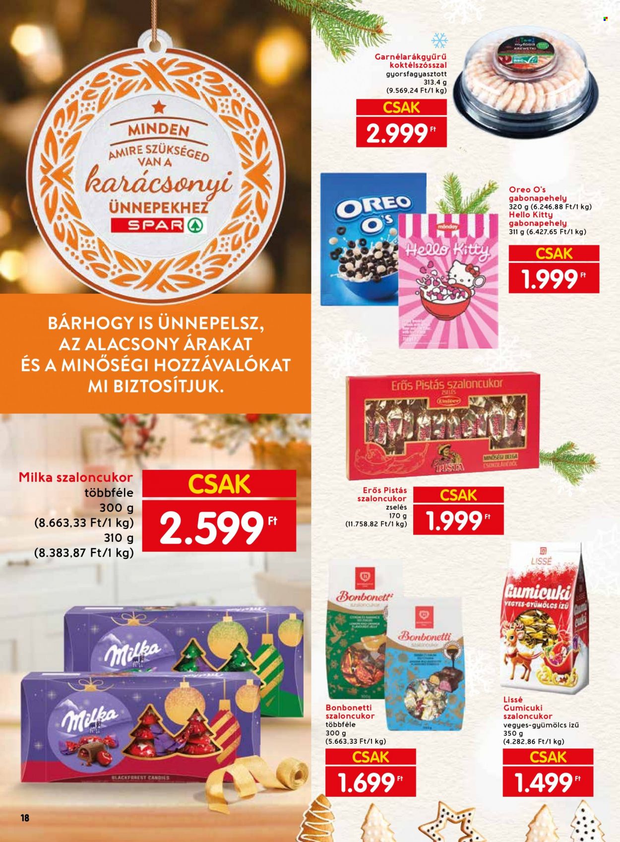 SPAR akciós újságok - 2023.12.07 - 2023.12.13. Oldal 18