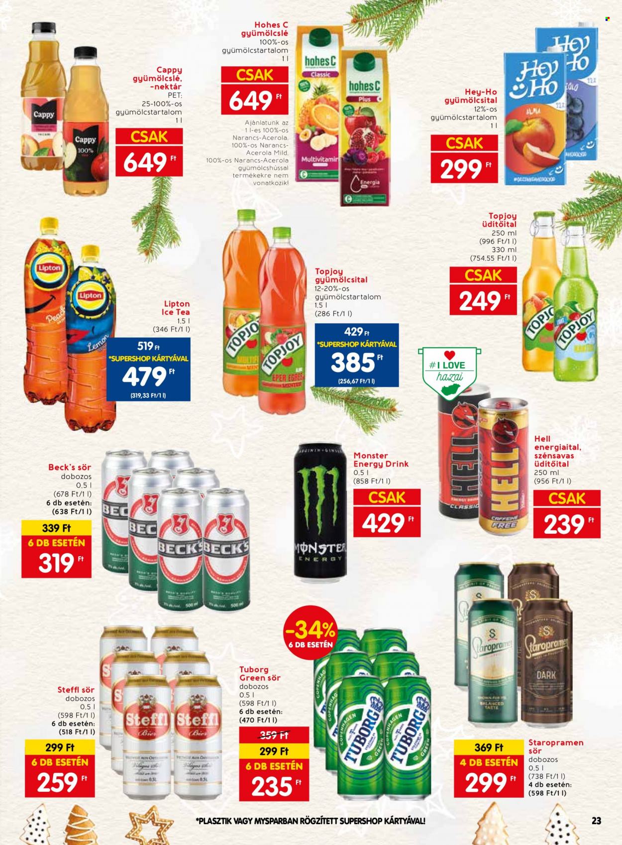 SPAR akciós újságok - 2023.12.07 - 2023.12.13. Oldal 23