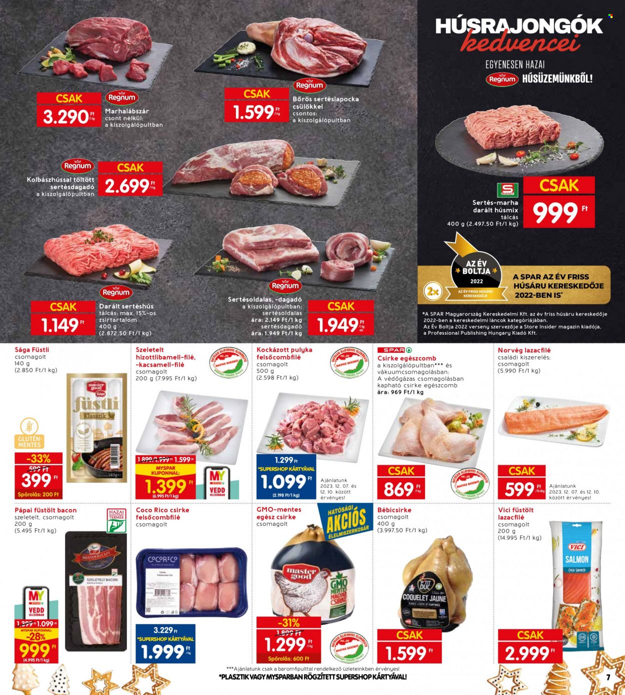 INTERSPAR akciós újságok - 2023.12.07 - 2023.12.13. Oldal 8