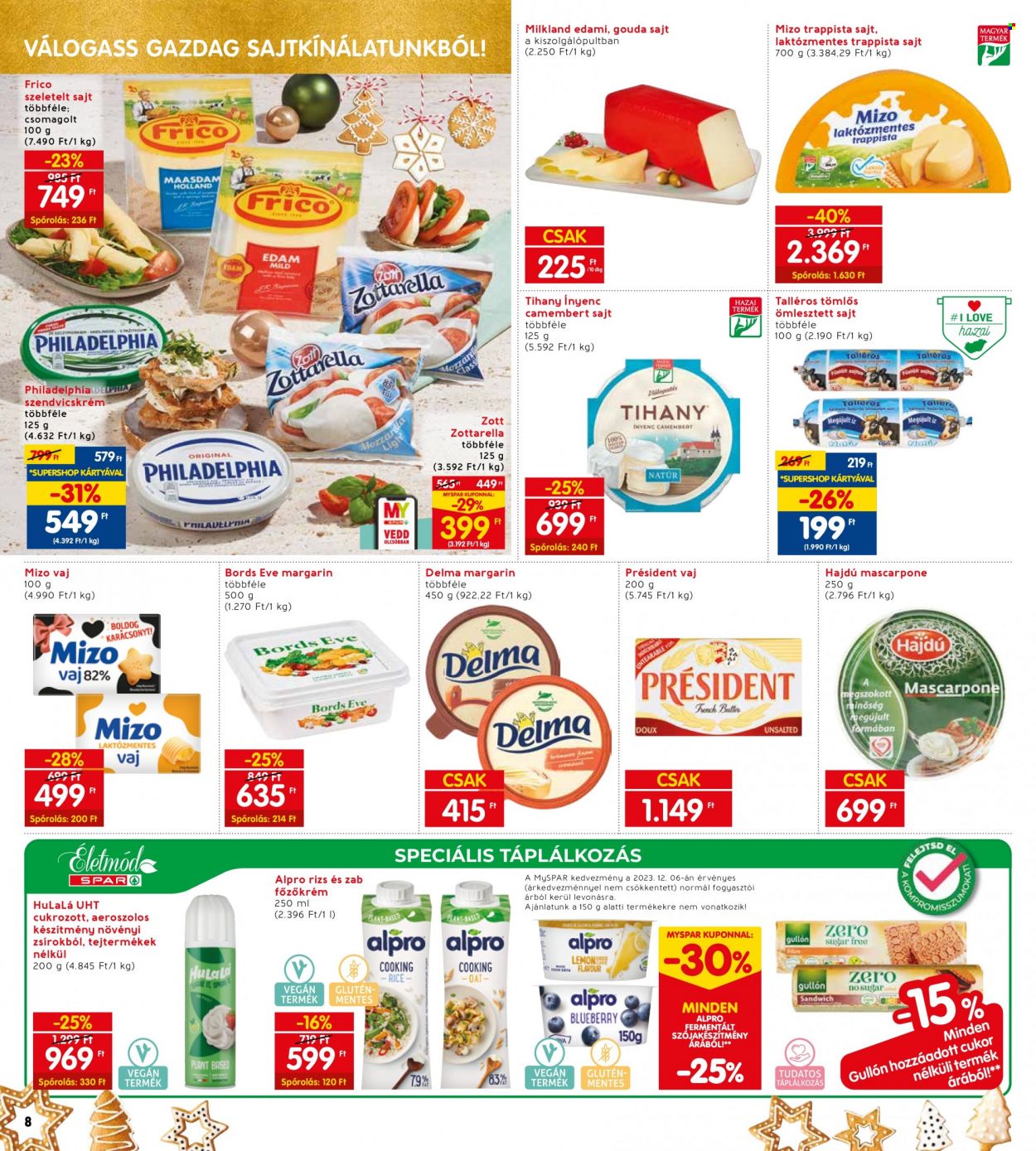 INTERSPAR akciós újságok - 2023.12.07 - 2023.12.13. Oldal 9