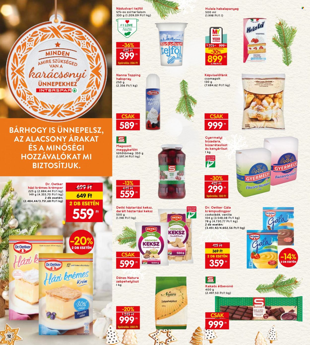 INTERSPAR akciós újságok - 2023.12.07 - 2023.12.13. Oldal 13