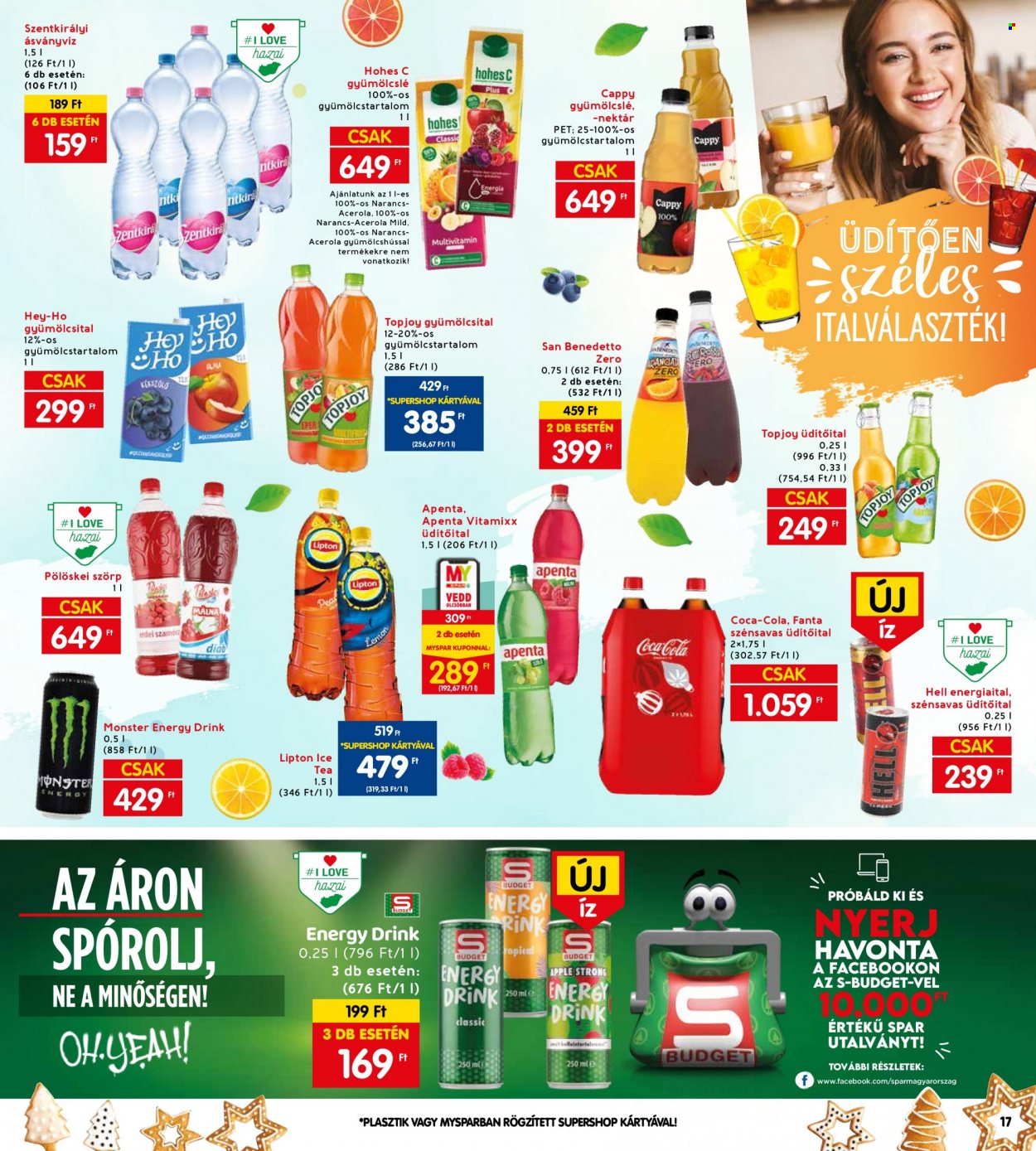INTERSPAR akciós újságok - 2023.12.07 - 2023.12.13. Oldal 18