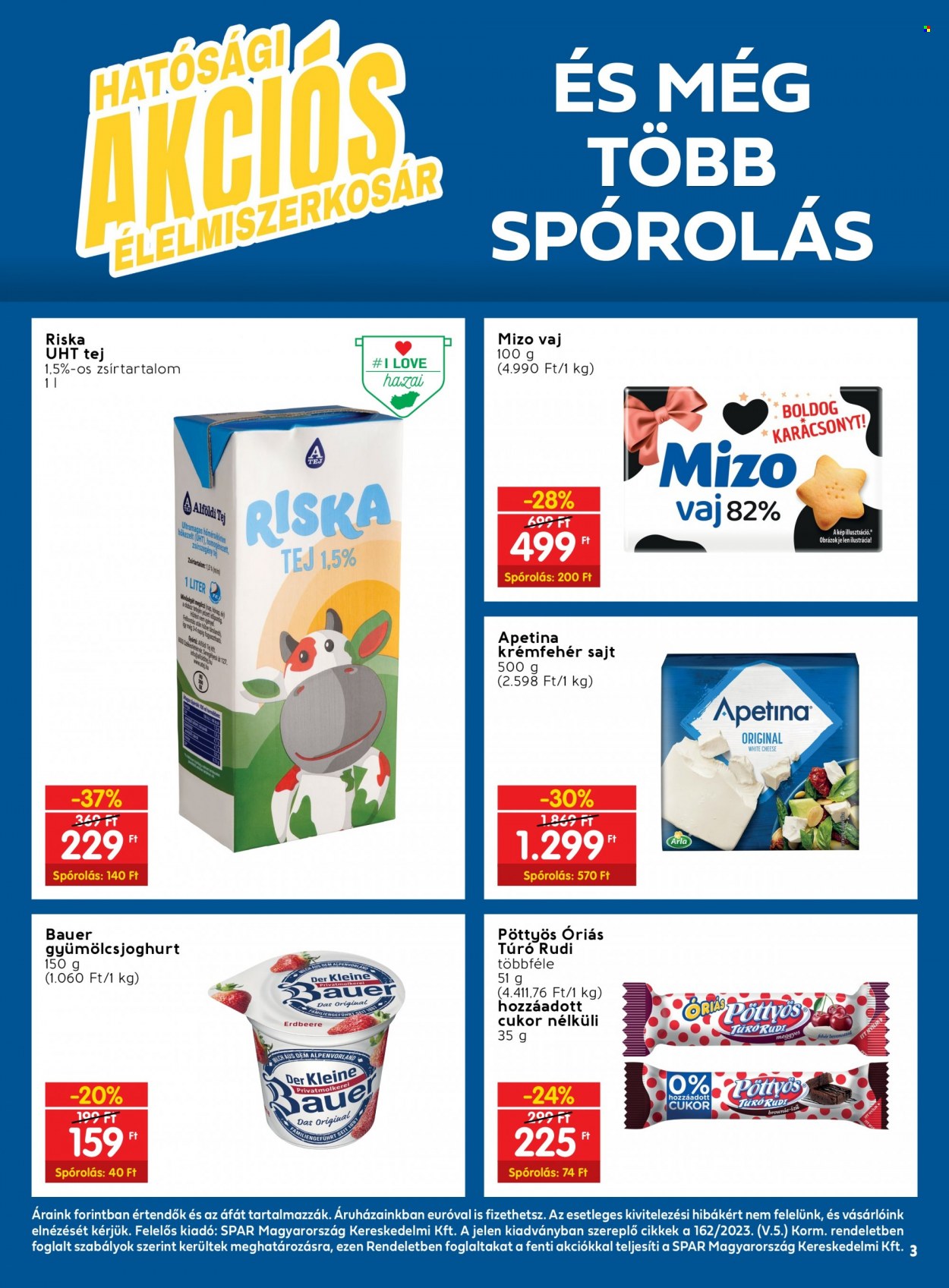 SPAR akciós újságok - 2023.12.07 - 2023.12.13. Oldal 3
