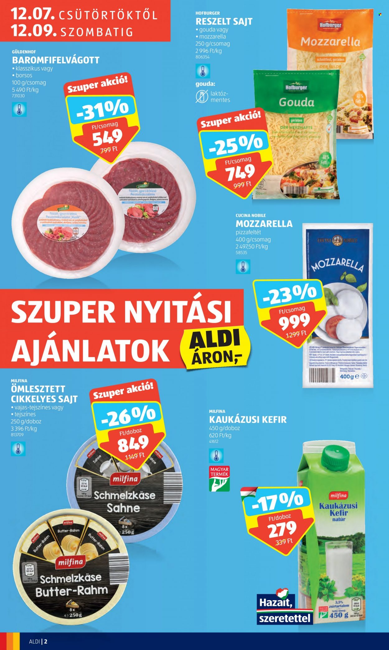 Aldi akciós újságok. Oldal 2