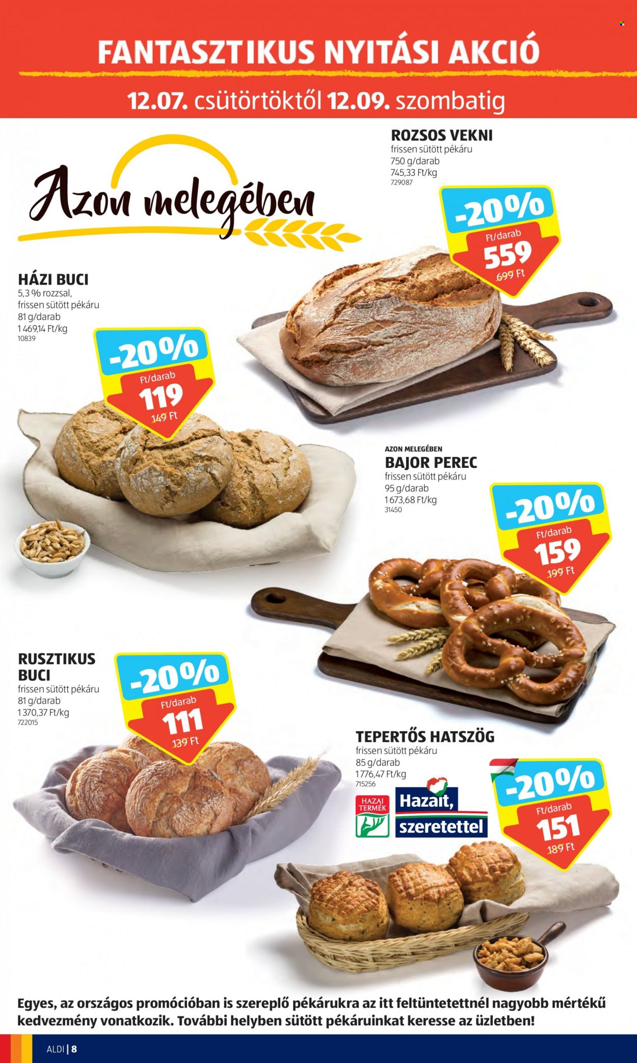 Aldi akciós újságok. Oldal 8