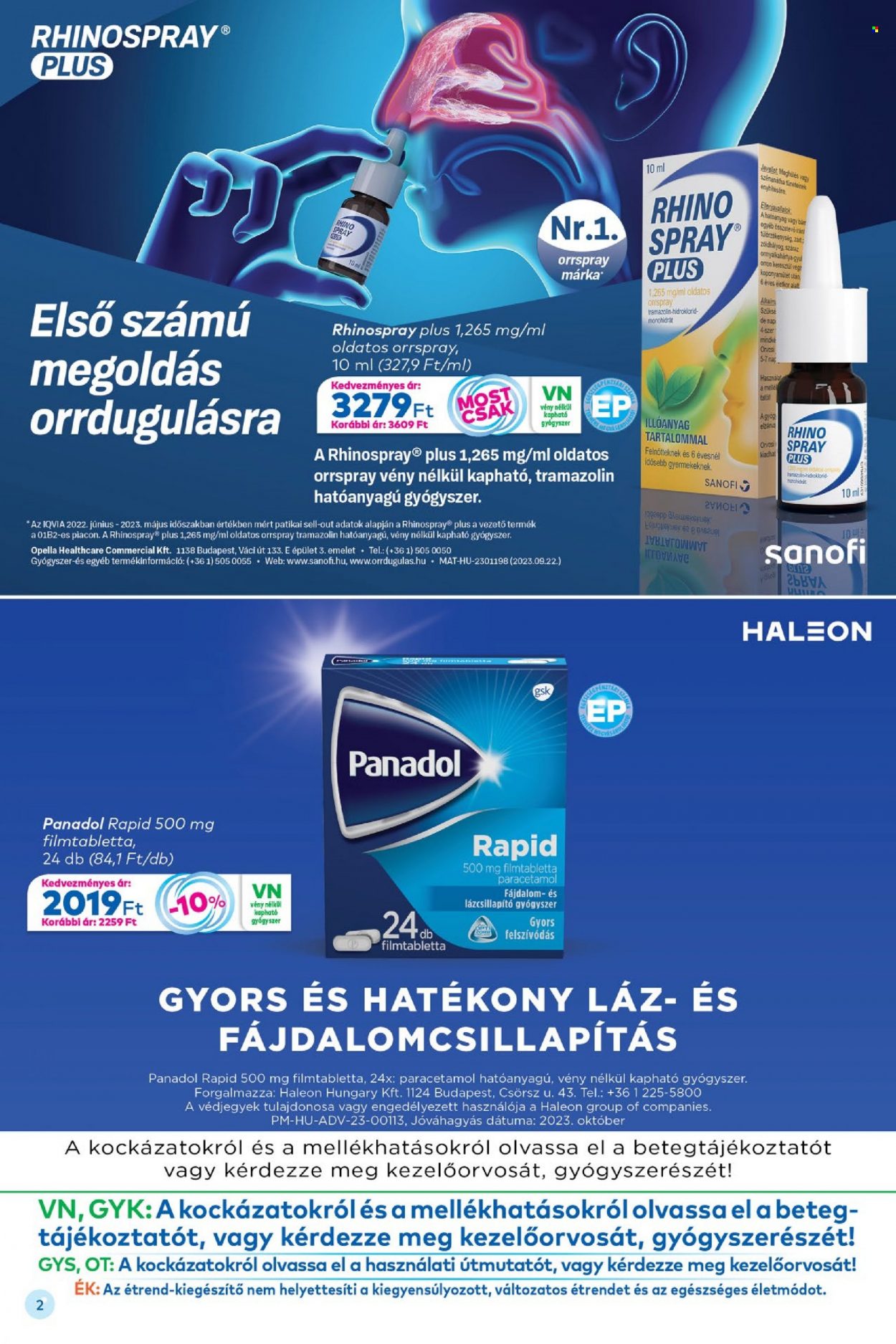 Gyöngy Patikák akciós újságok - 2023.12.01 - 2023.12.31. Oldal 2