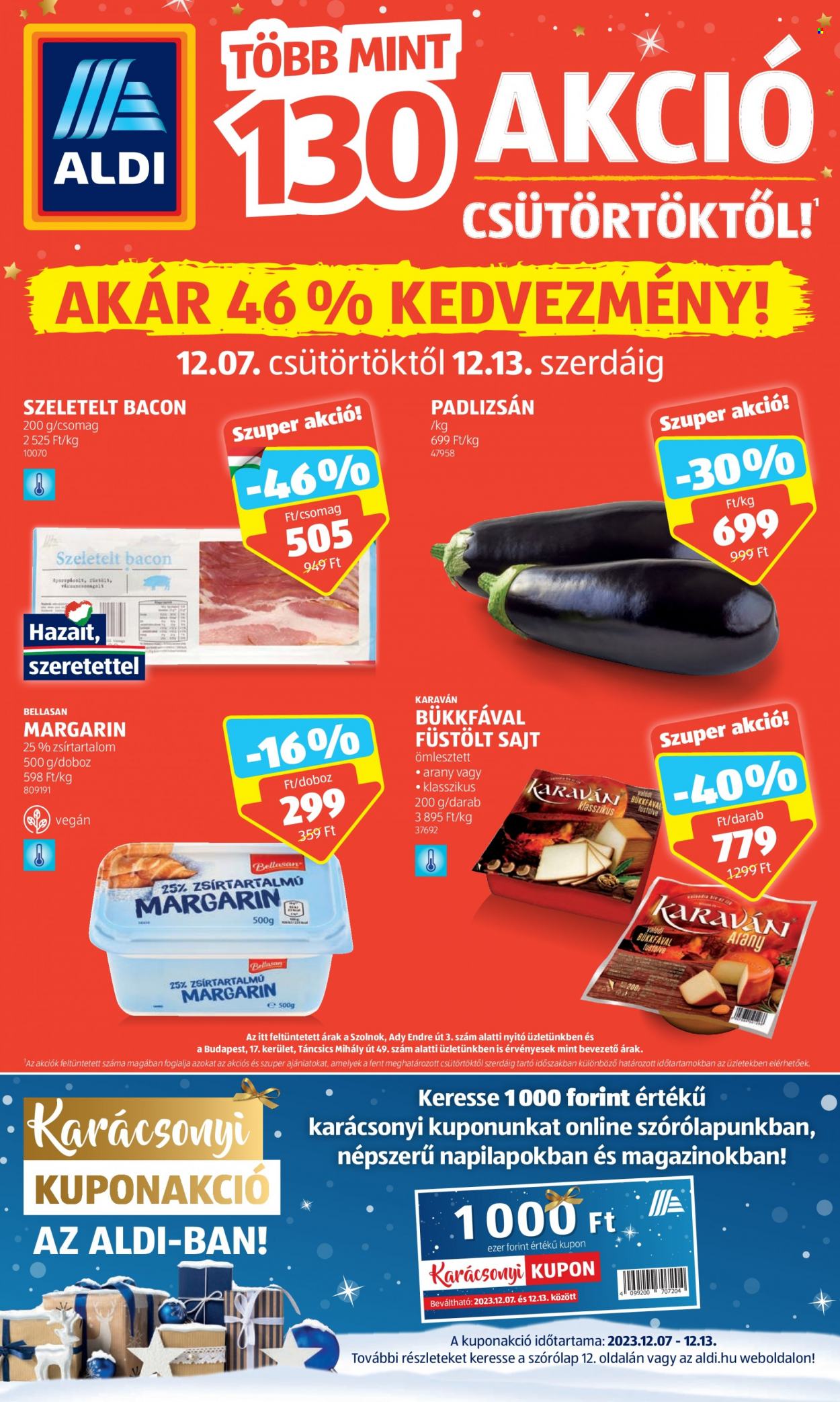 Aldi akciós újságok - 2023.12.07 - 2023.12.13. Oldal 1