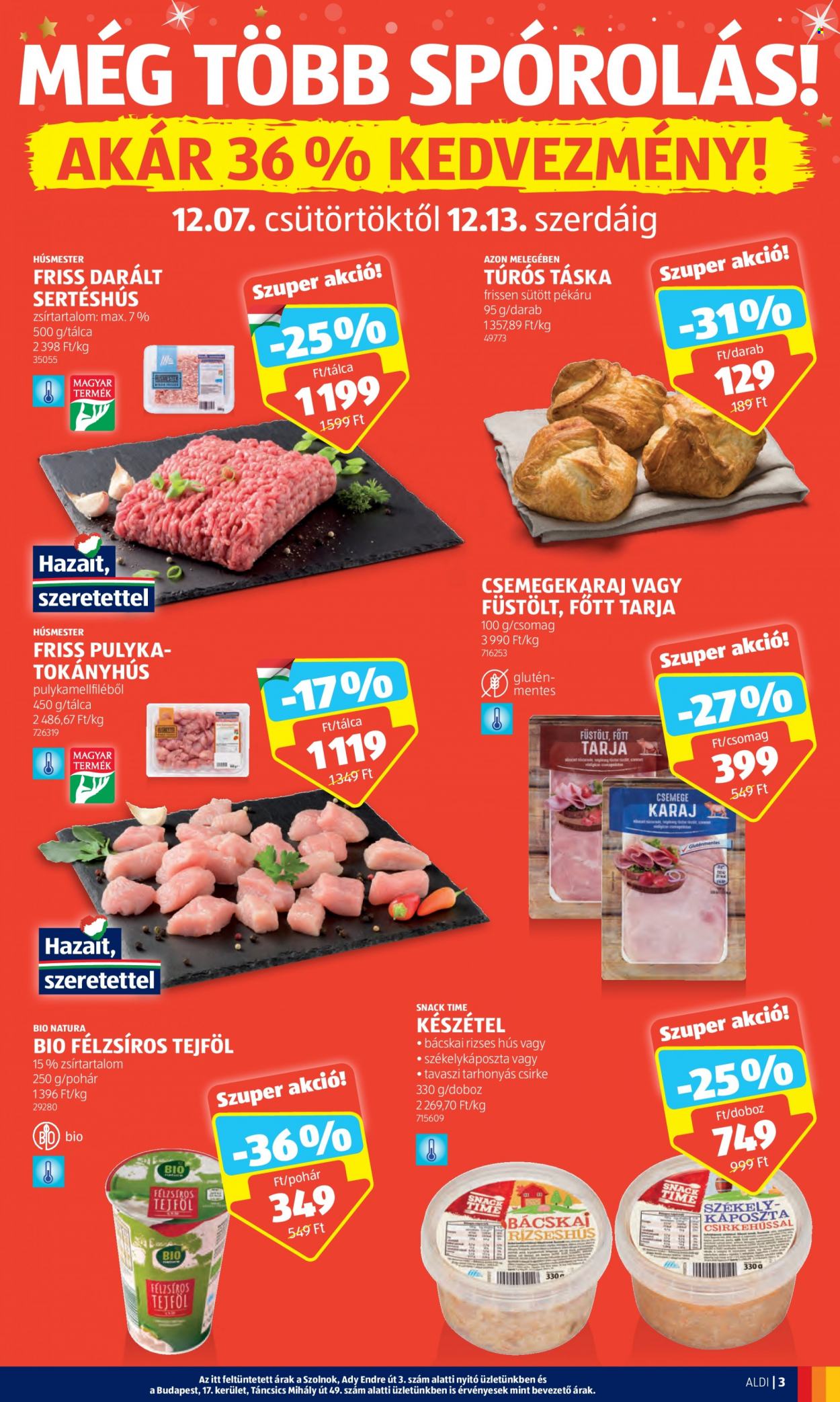 Aldi akciós újságok - 2023.12.07 - 2023.12.13. Oldal 3