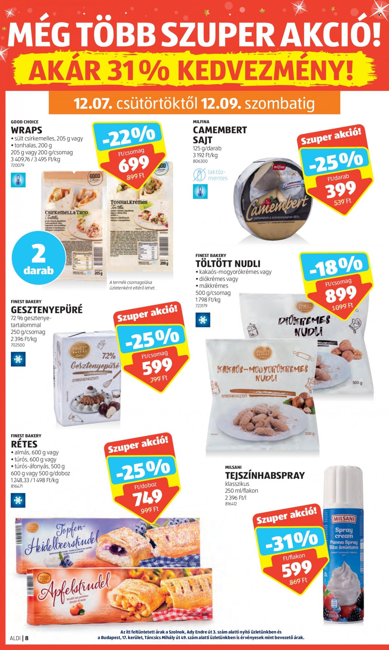 Aldi akciós újságok - 2023.12.07 - 2023.12.13. Oldal 8