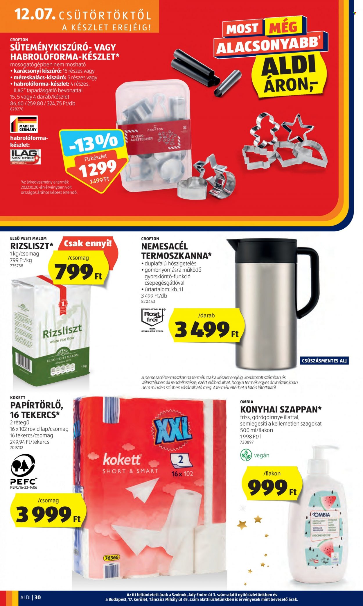 Aldi akciós újságok - 2023.12.07 - 2023.12.13. Oldal 34