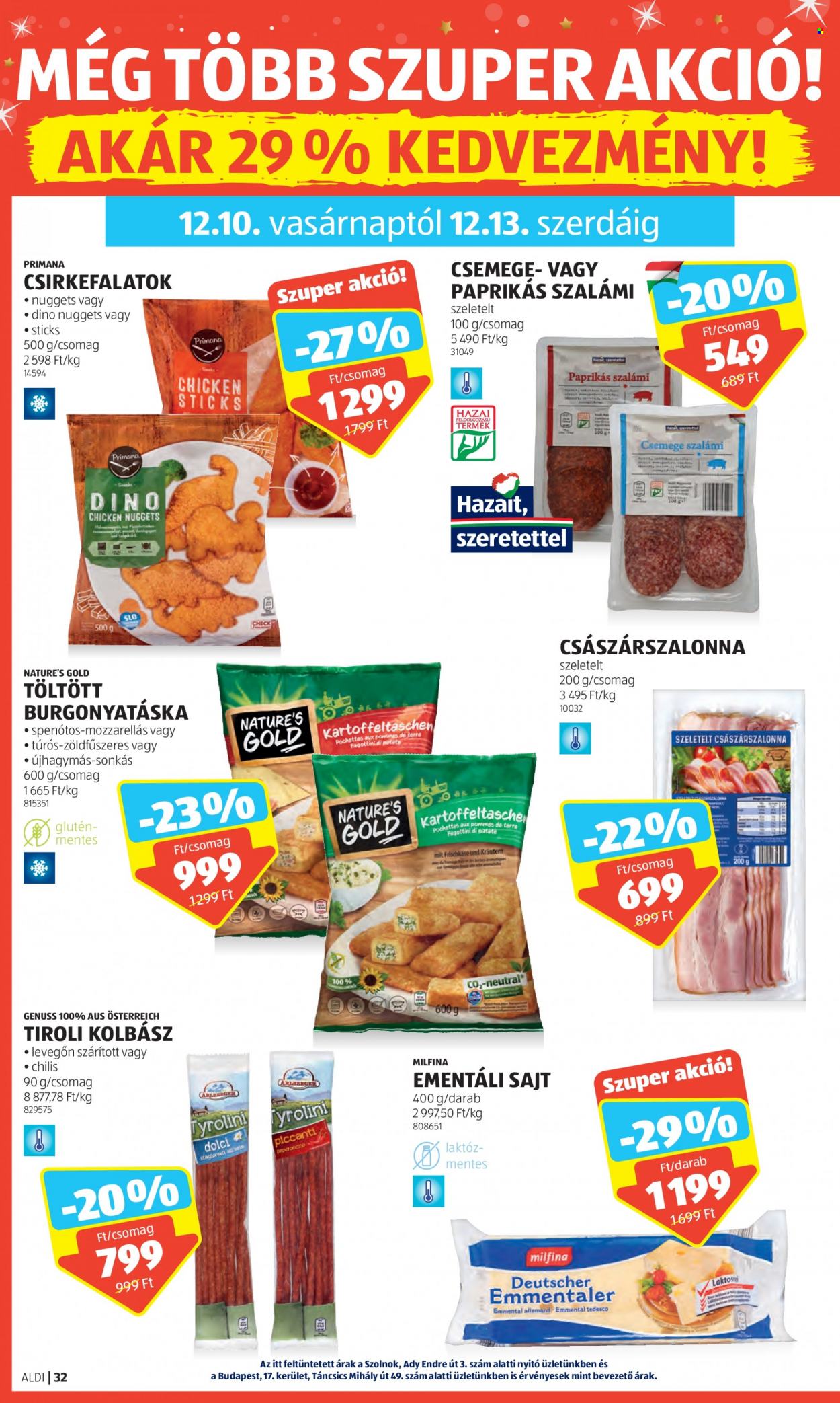 Aldi akciós újságok - 2023.12.07 - 2023.12.13. Oldal 38