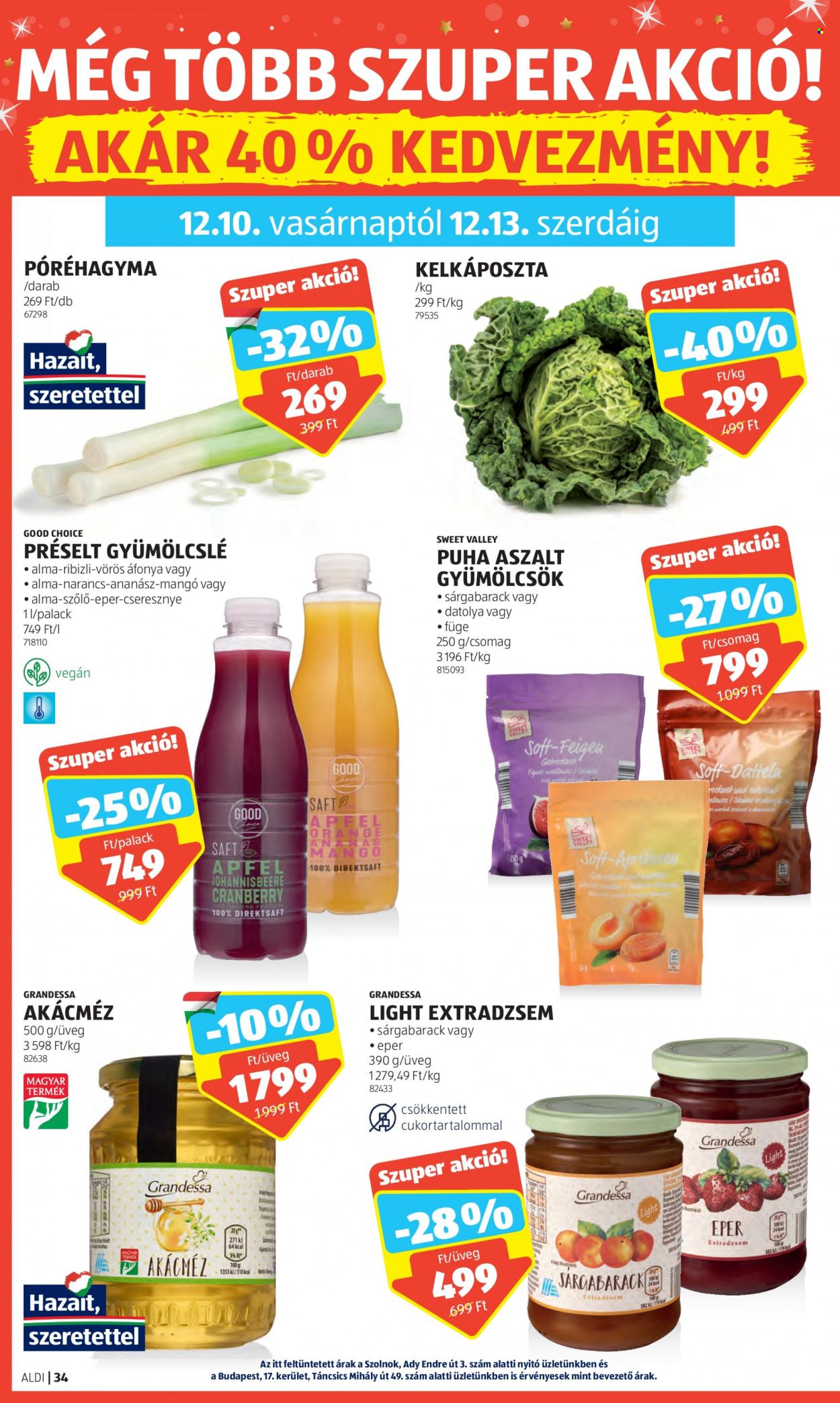 Aldi akciós újságok - 2023.12.07 - 2023.12.13. Oldal 40