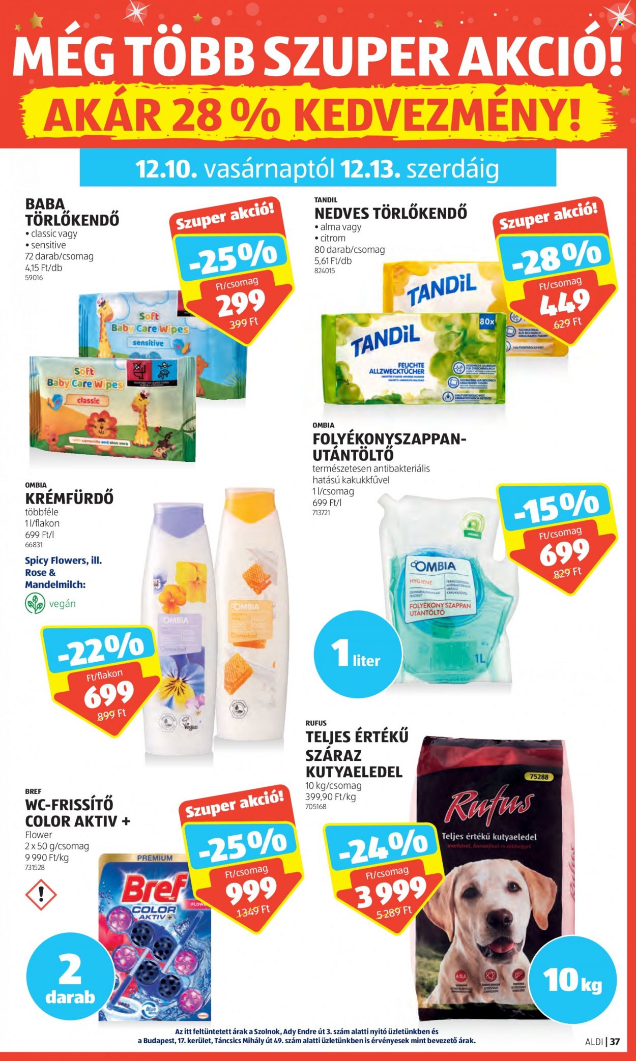 Aldi akciós újságok - 2023.12.07 - 2023.12.13. Oldal 43
