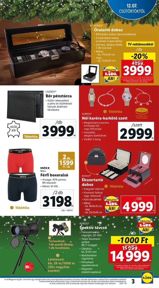 Lidl akciós újságok. Oldal 3