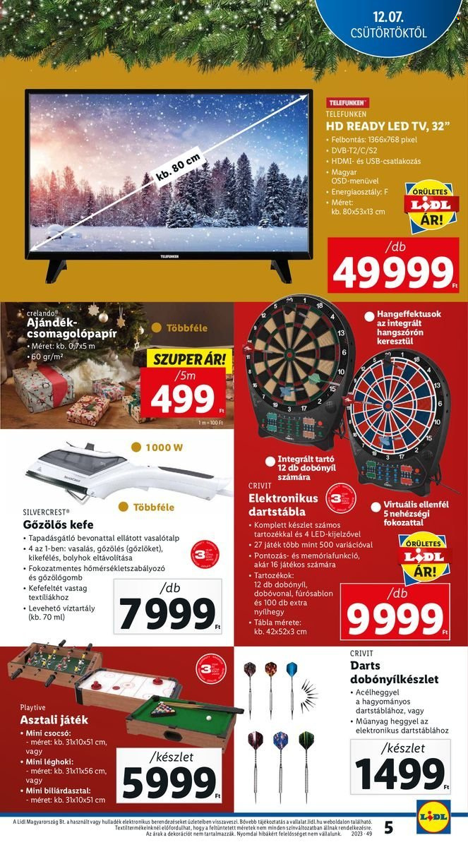 Lidl akciós újságok. Oldal 5