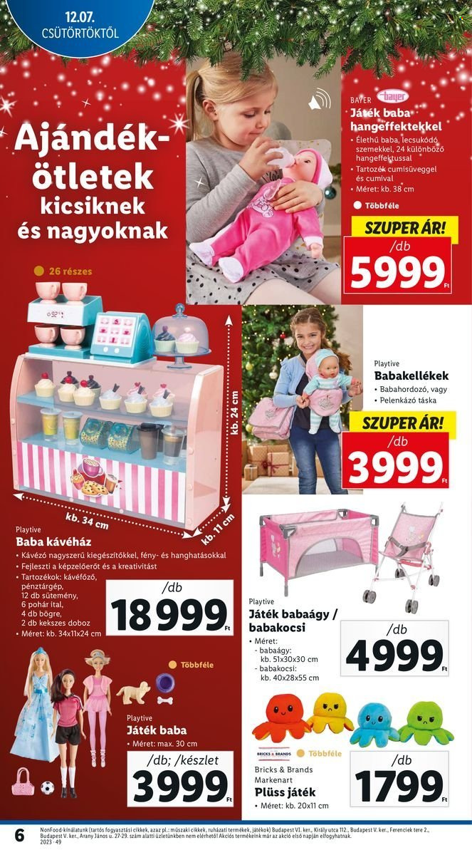 Lidl akciós újságok. Oldal 6