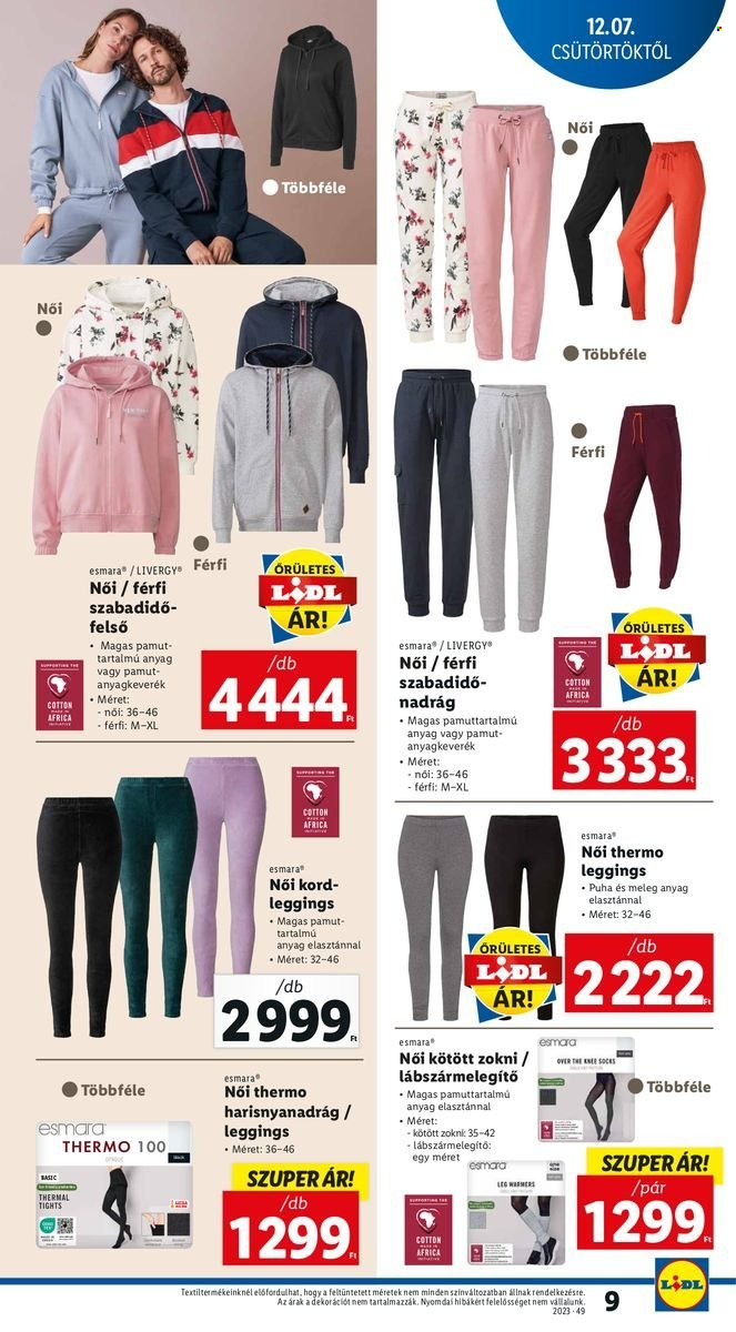 Lidl akciós újságok. Oldal 9