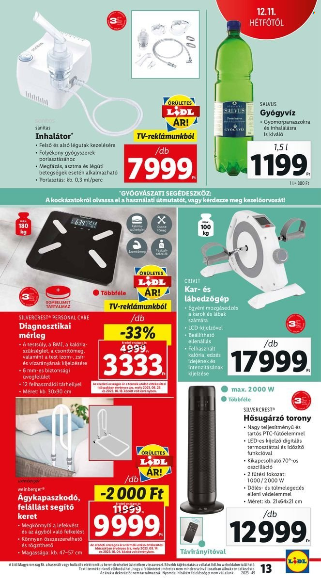 Lidl akciós újságok. Oldal 13
