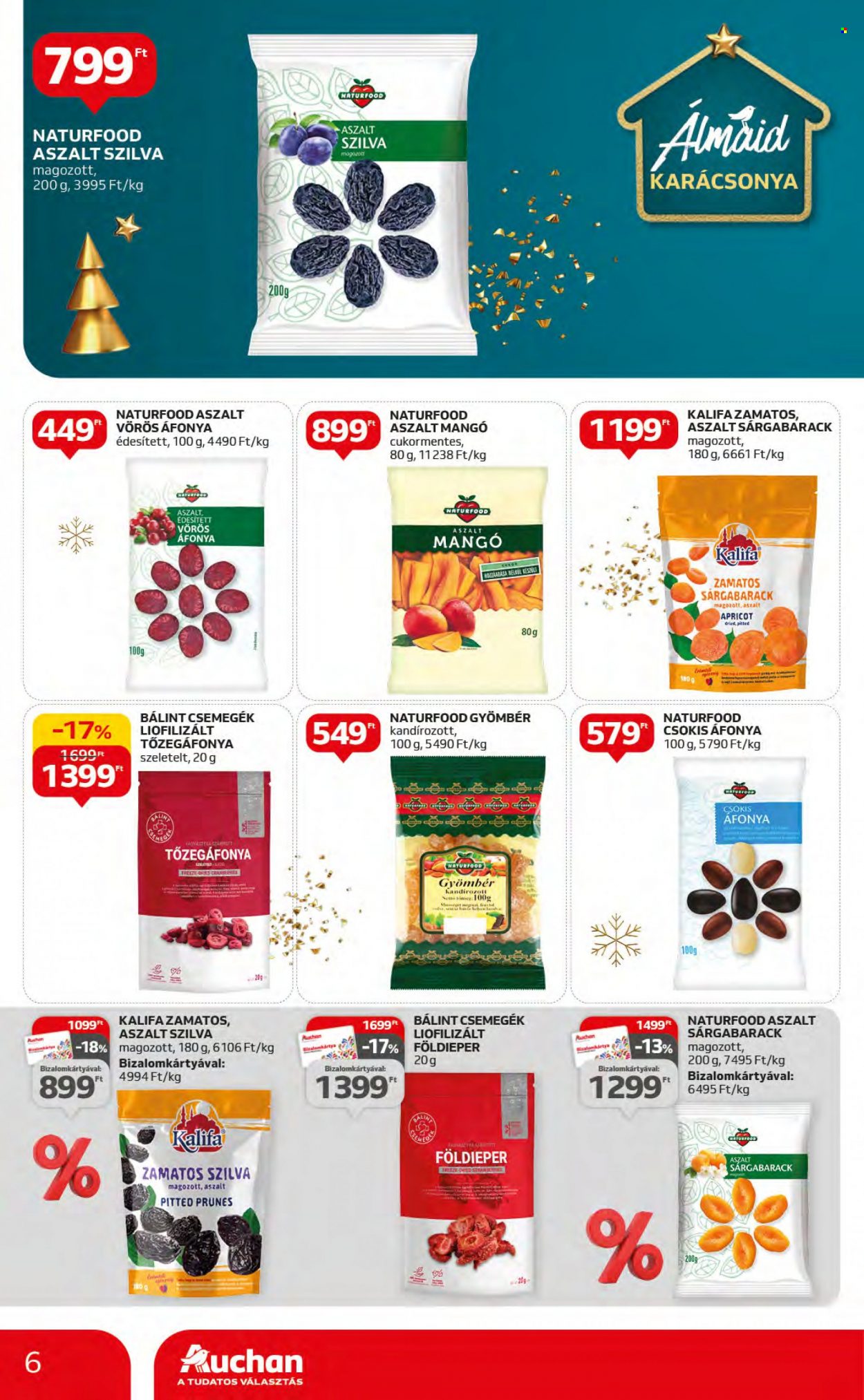 Auchan akciós újságok - 2023.12.07 - 2023.12.13. Oldal 6