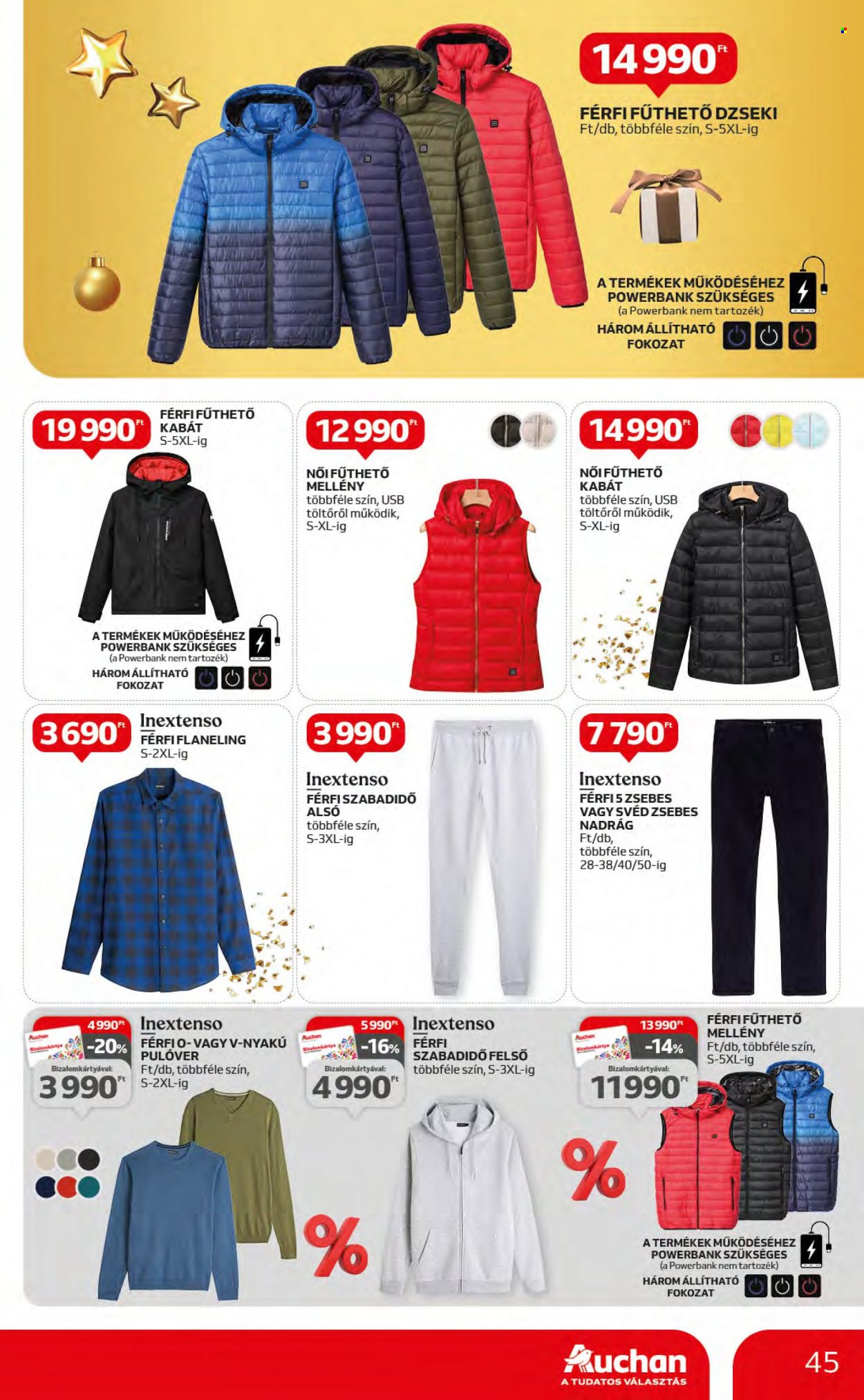 Auchan akciós újságok - 2023.12.07 - 2023.12.13. Oldal 45