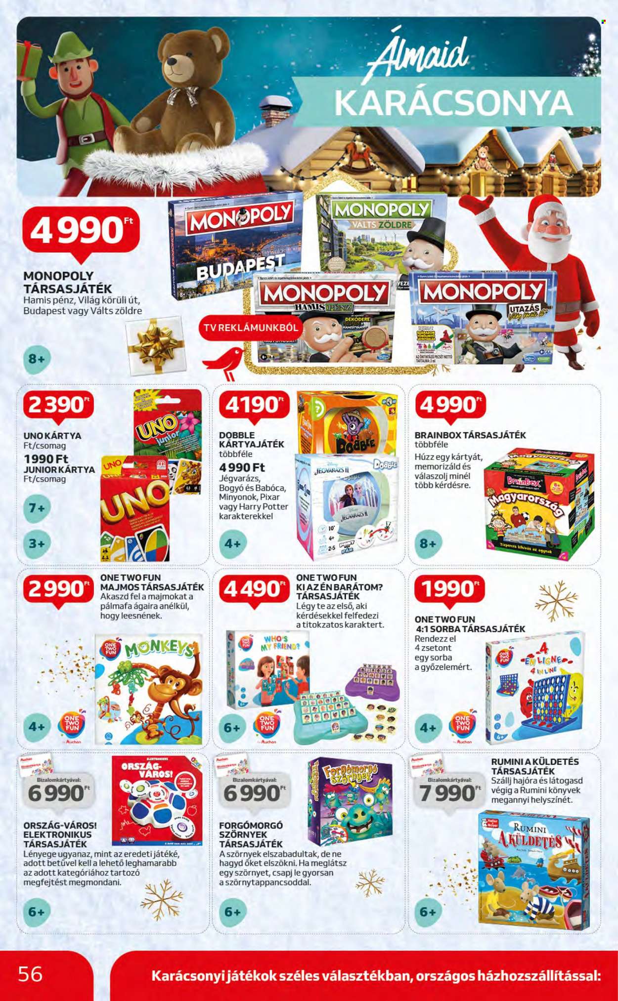 Auchan akciós újságok - 2023.12.07 - 2023.12.13. Oldal 56